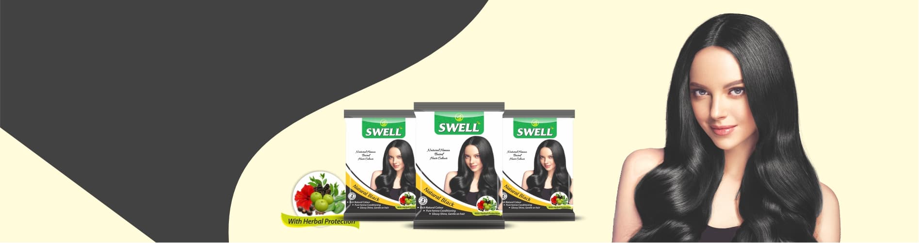 Swell Black Hair Color